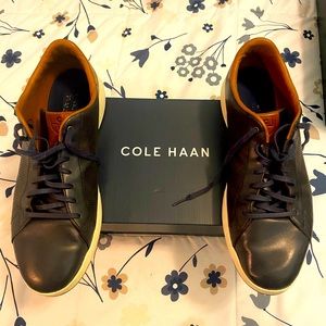 Blue leather Cole Haan